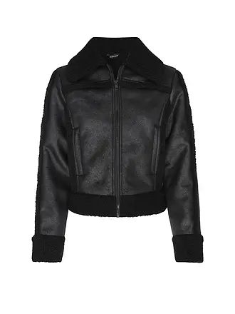 GUESS | Chaqueta de imitación de piel | schwarz